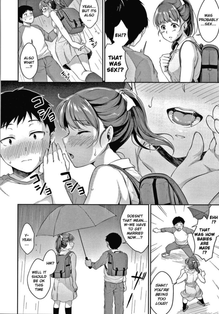 Page Of Shishunki No Obenkyou By Meganei Hentai Doujinshi For