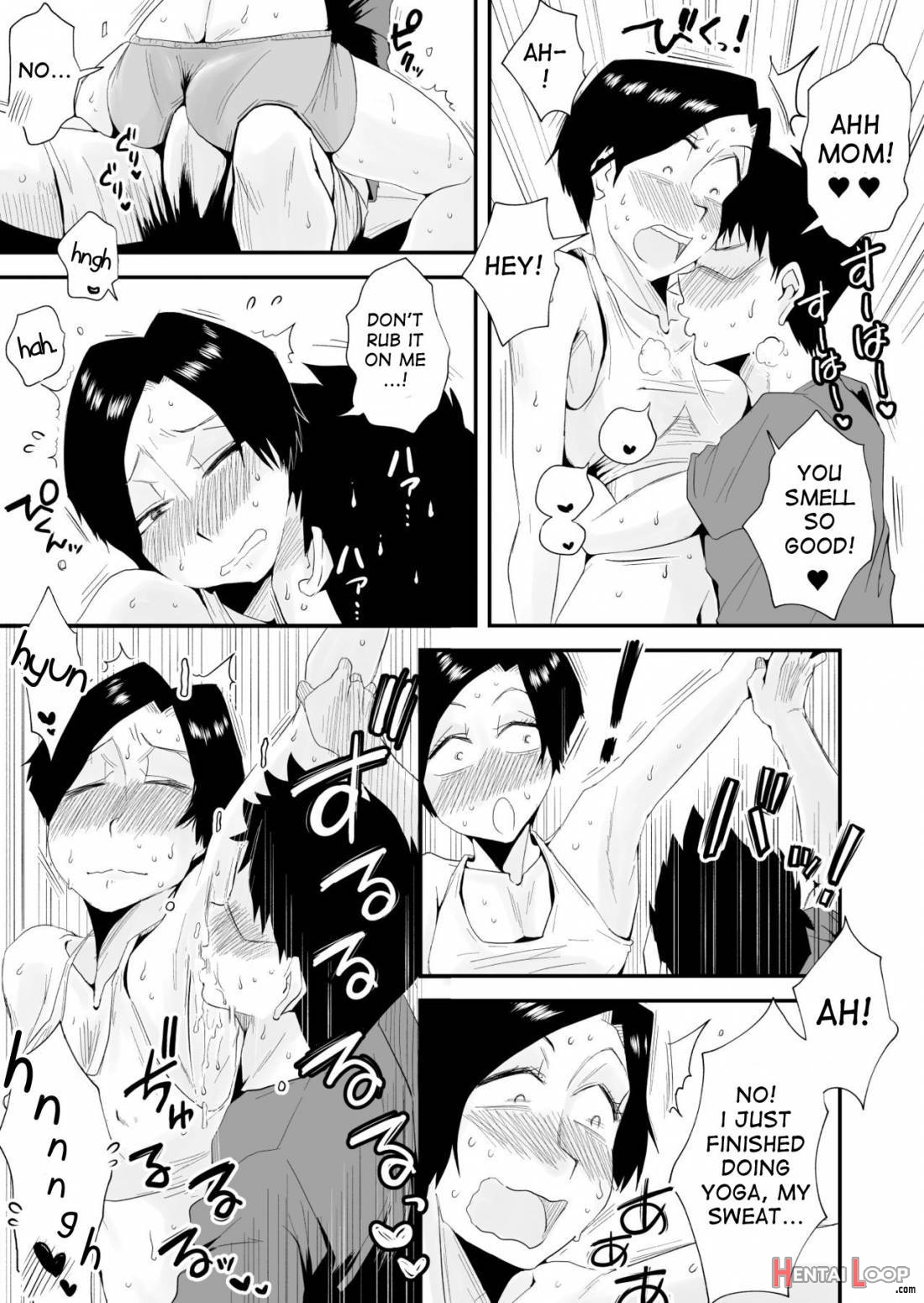 46-sai Hinnyuu Haha to no Kinshin SEX page 18