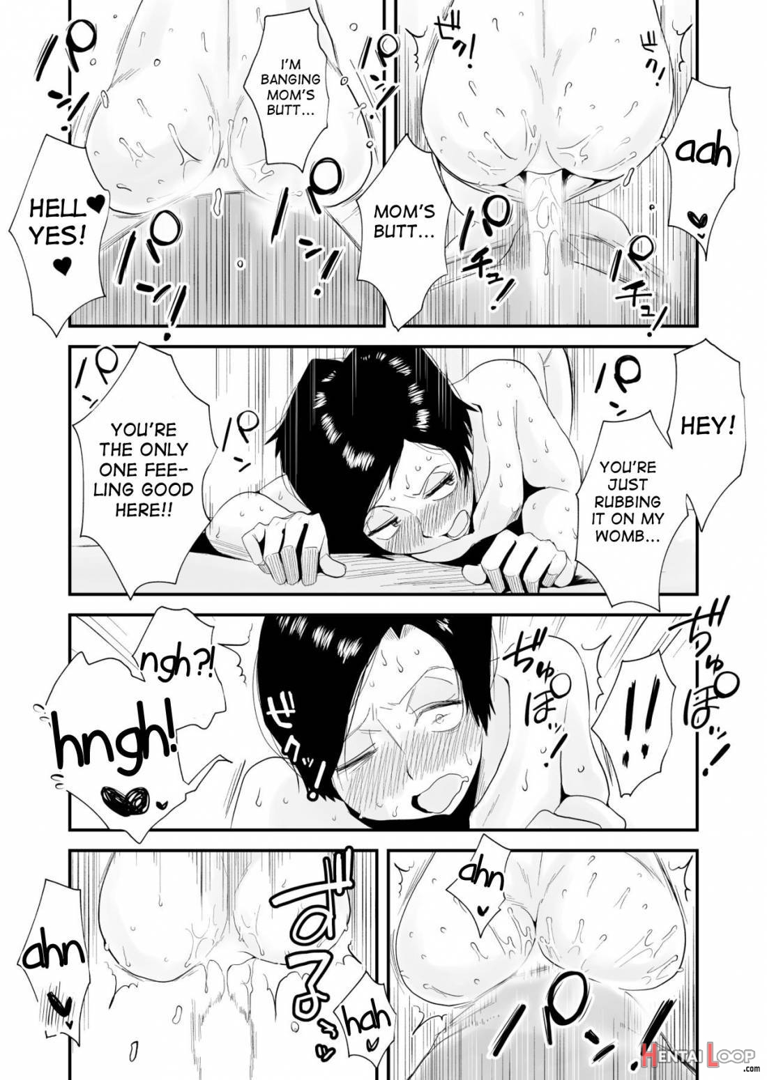 46-sai Hinnyuu Haha to no Kinshin SEX page 31