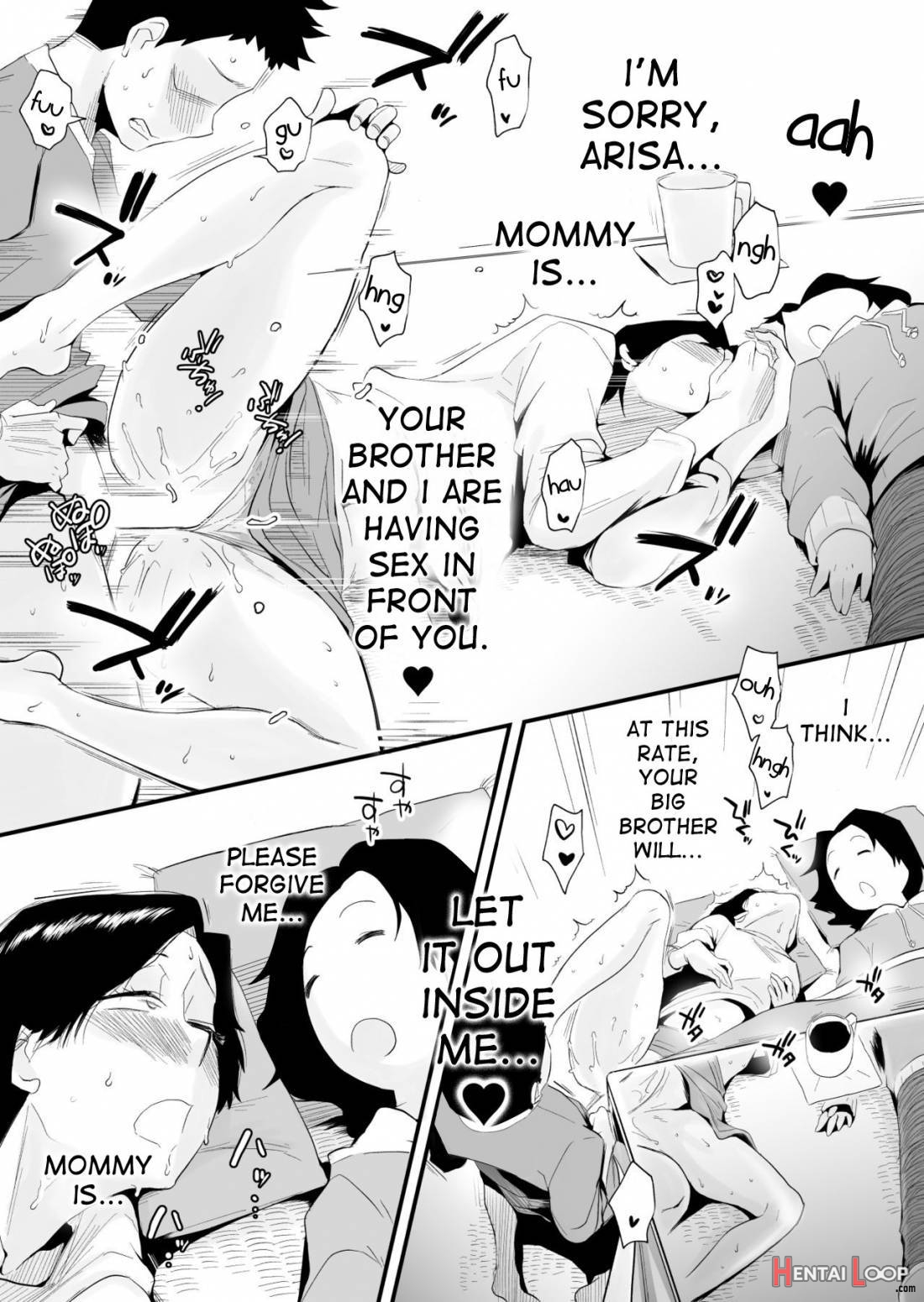 46-sai Hinnyuu Haha to no Kinshin SEX page 48