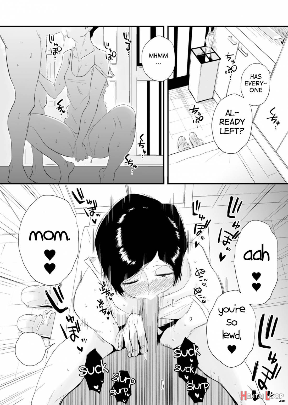 46-sai Hinnyuu Haha to no Kinshin SEX page 56