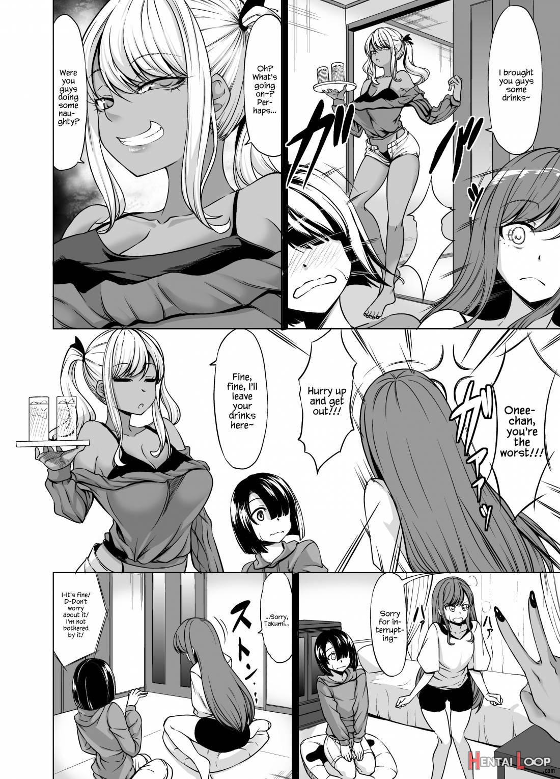 A-Cup no Kanojo yori J-Cup no Kuro Gal no Onee-san no Hou ga Ii yo ne? page 7