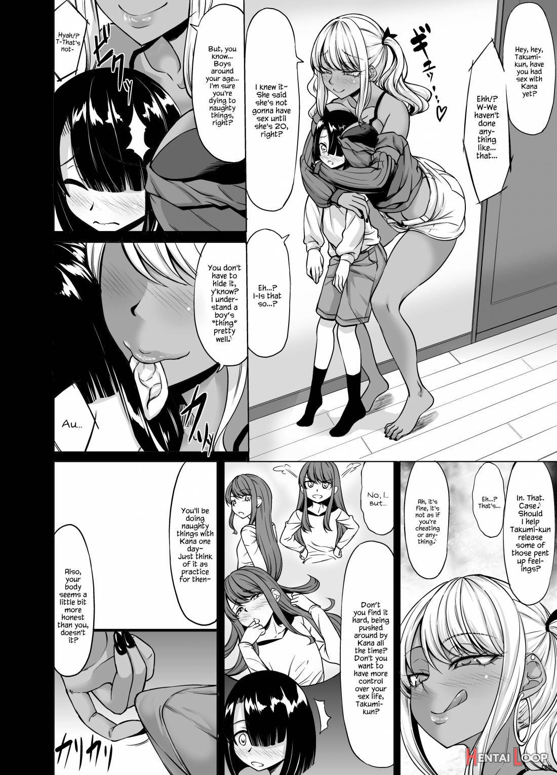 A-Cup no Kanojo yori J-Cup no Kuro Gal no Onee-san no Hou ga Ii yo ne? page 9