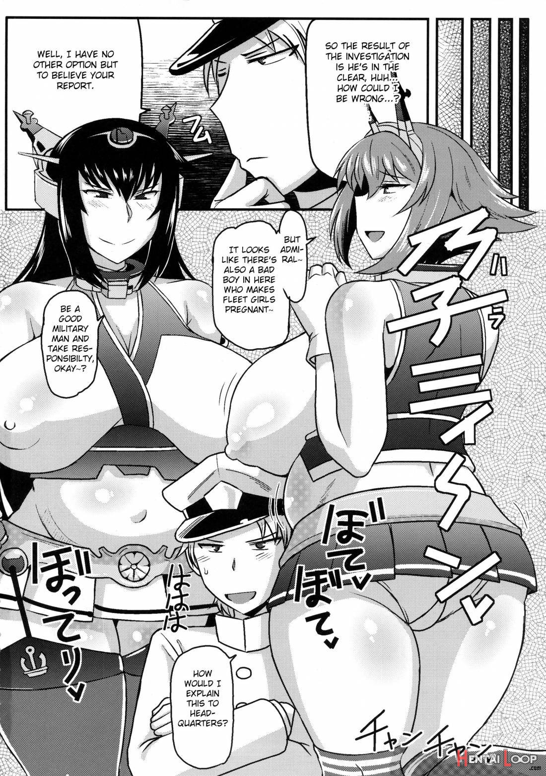 Big Seven Seishoku Sakusen ~ Yoso no Chinjufu no Nagato to Mutsu ni Sennou Tanshoutou Shousha! Sukihoudai Pakotte Onaka o Big ni Shichau Hon~ page 13