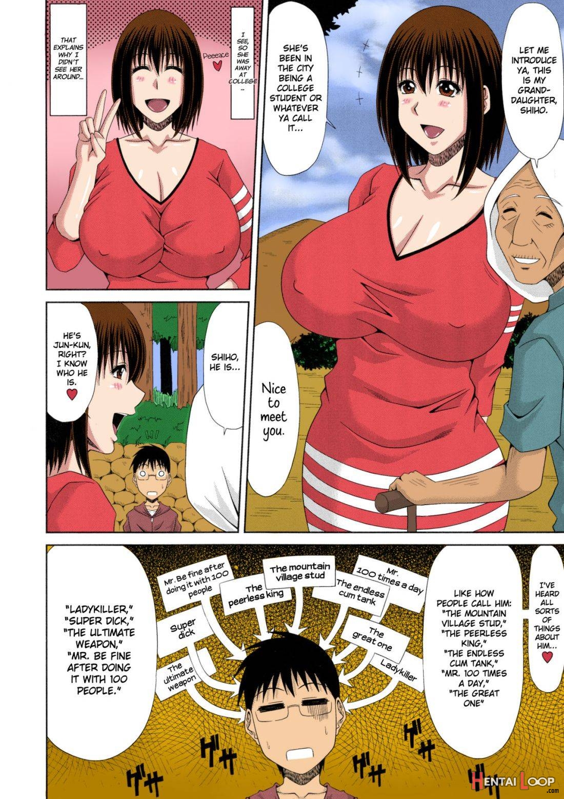 Boku no Yamanoue-mura Haramase Nikki – Colorized page 168