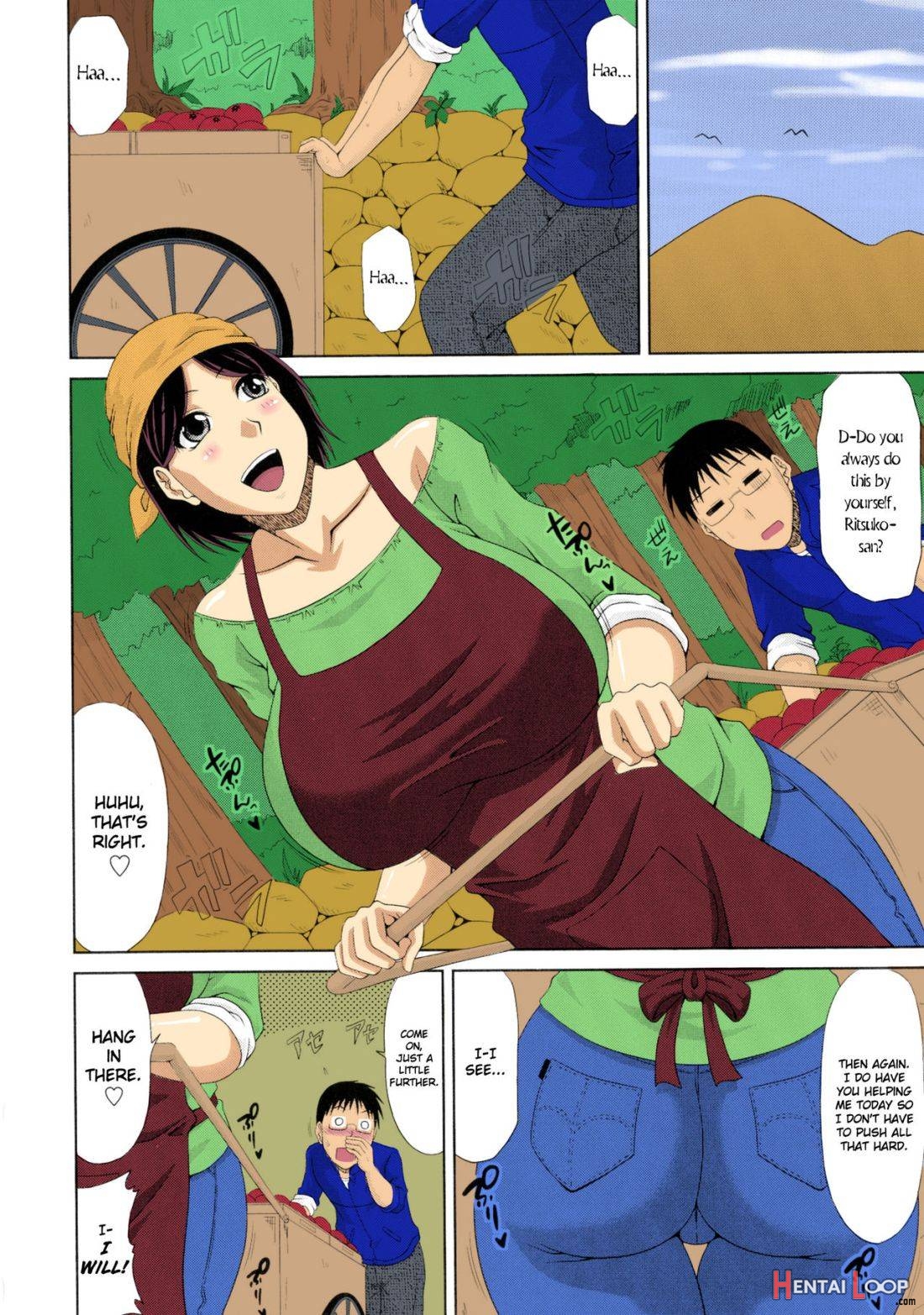 Boku no Yamanoue-mura Haramase Nikki – Colorized page 9