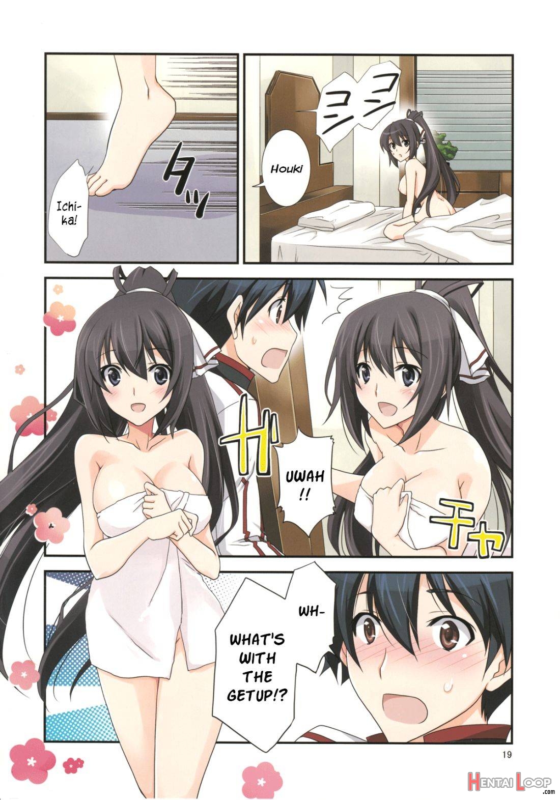 Burst Up！Infinite Stratos FAN BOOK page 19