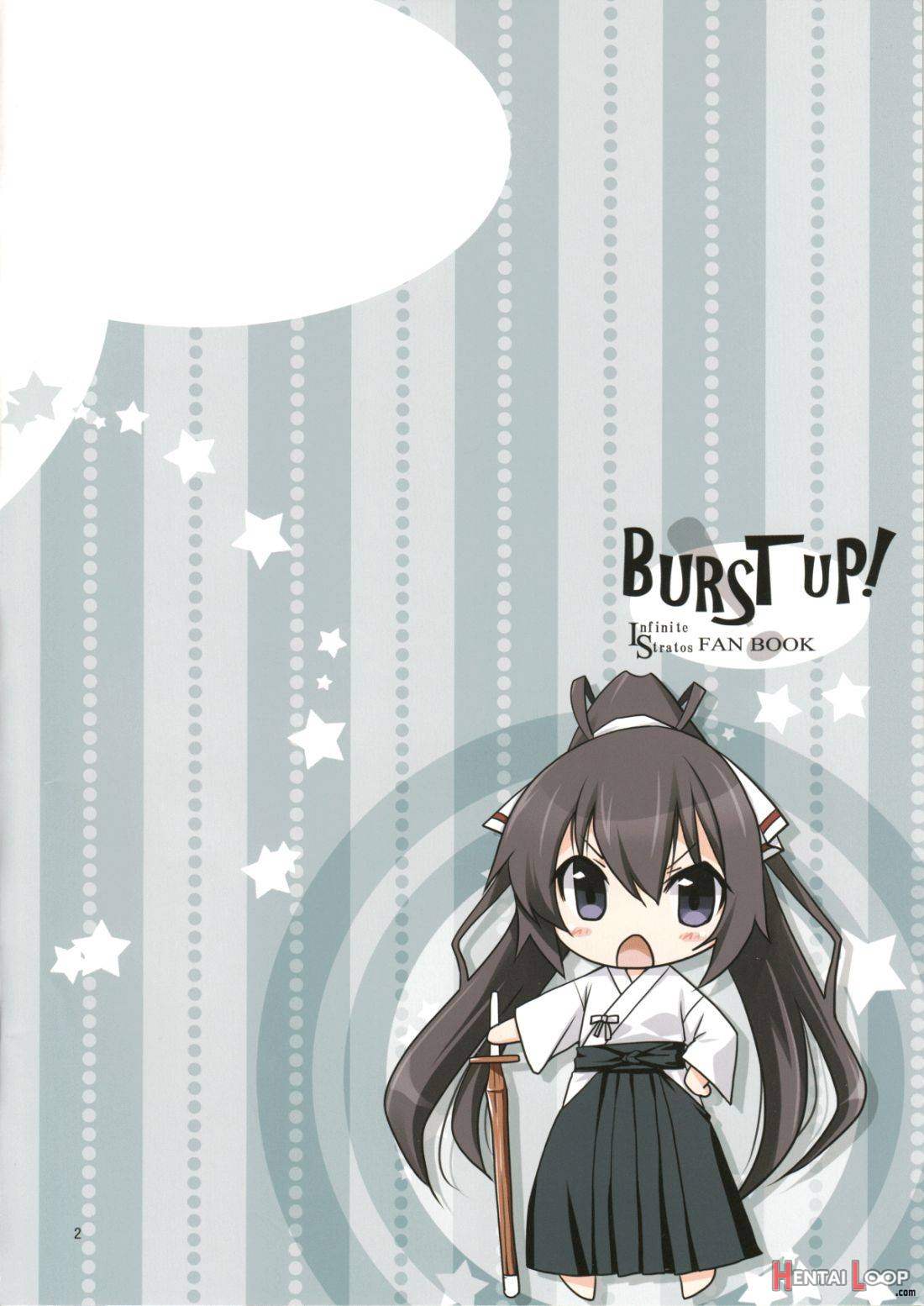Burst Up！Infinite Stratos FAN BOOK page 2