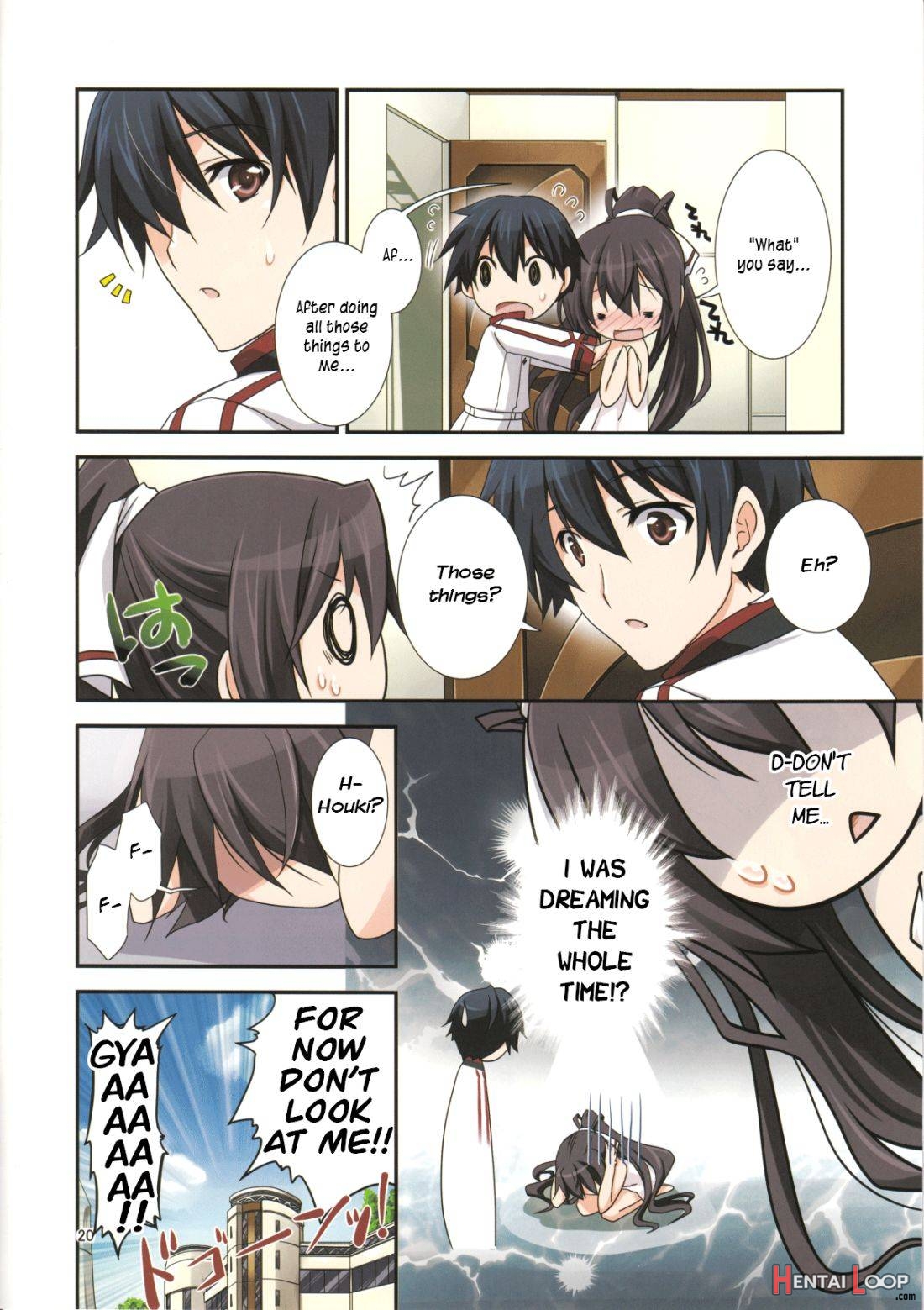 Burst Up！Infinite Stratos FAN BOOK page 20