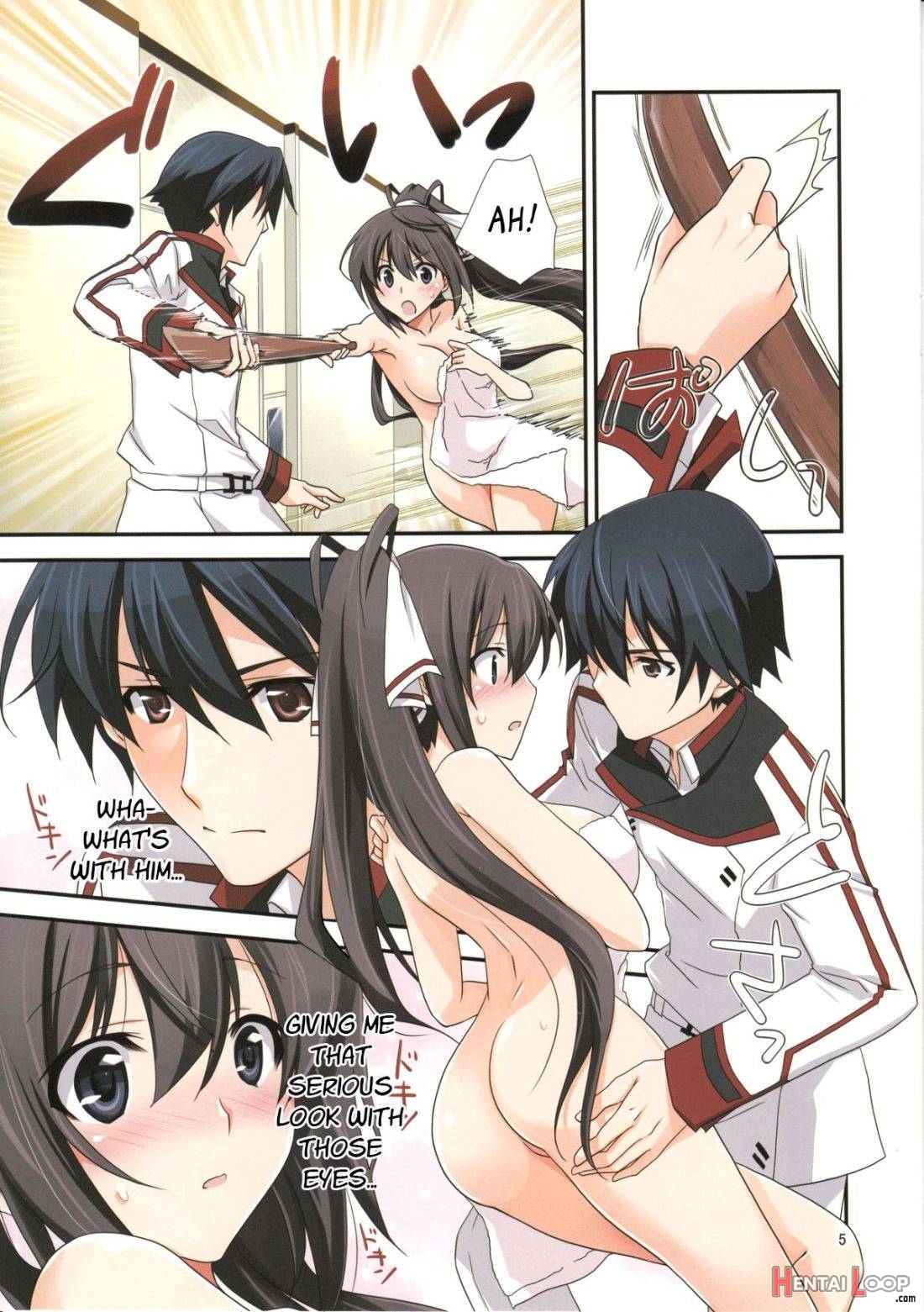 Burst Up！Infinite Stratos FAN BOOK page 5