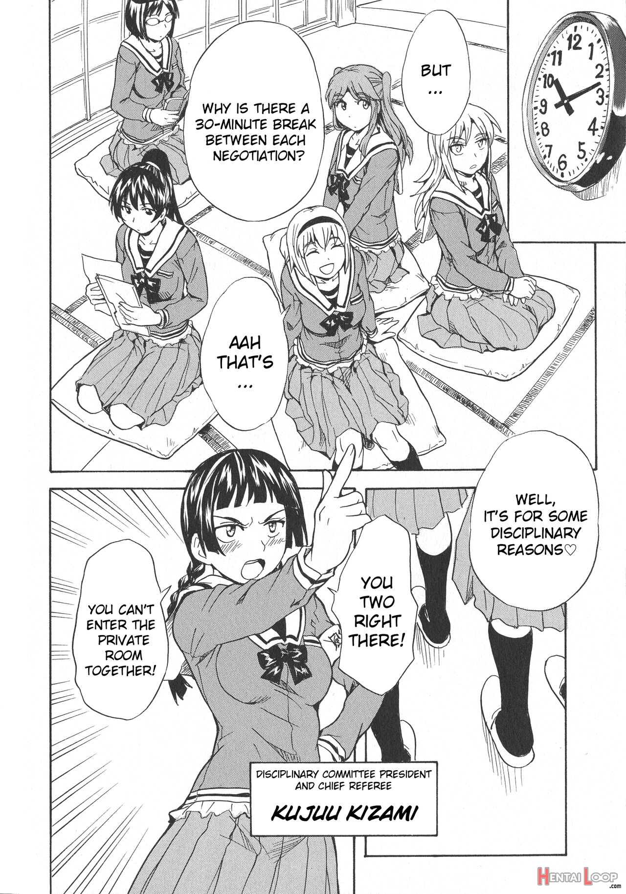 Calendula Girls Student Council! Club Budget Request Meeting Story Part 3 page 18