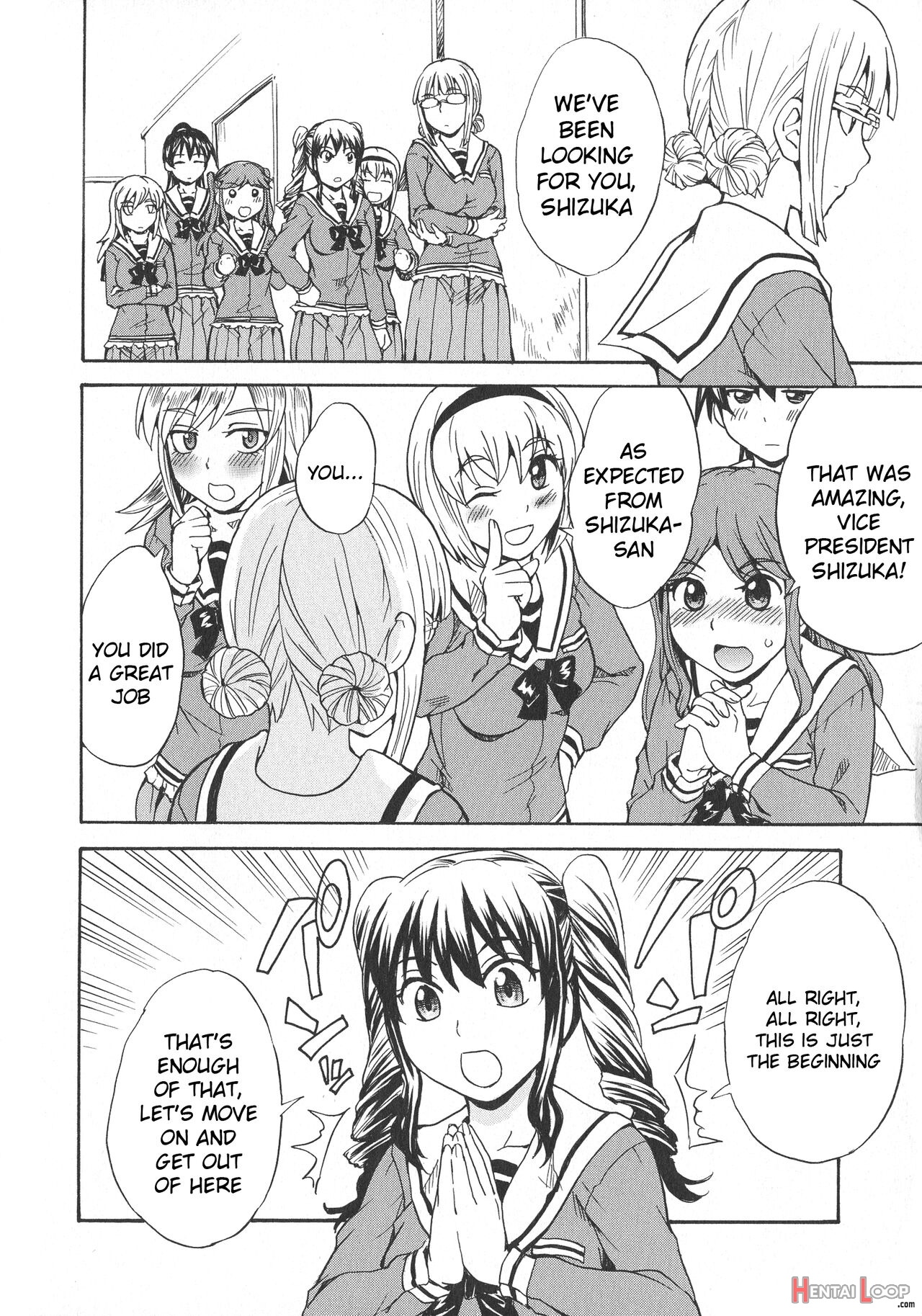 Calendula Girls Student Council! Club Budget Request Meeting Story Part 3 page 8