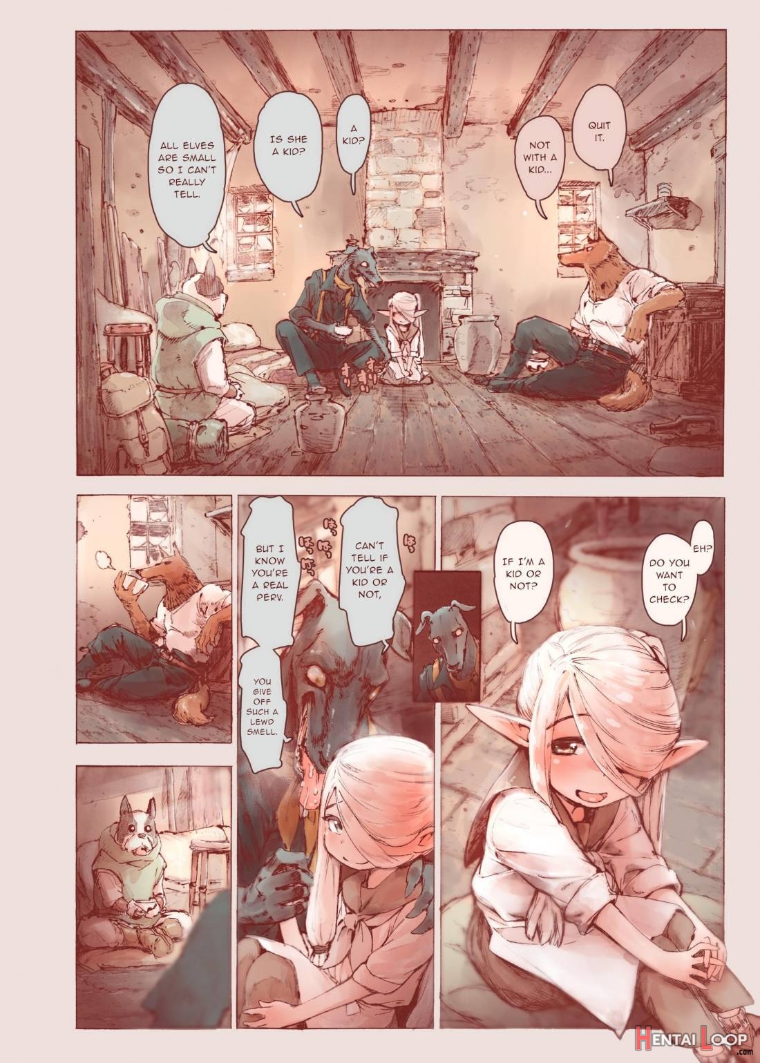 Chiisana Elf to Yaban na Juujin page 12