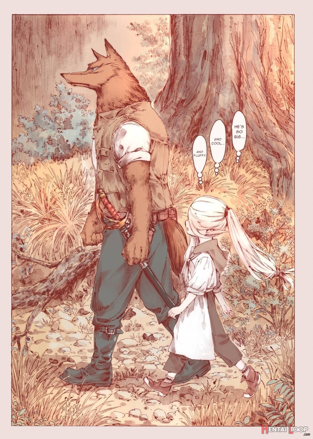Chiisana Elf to Yaban na Juujin page 9