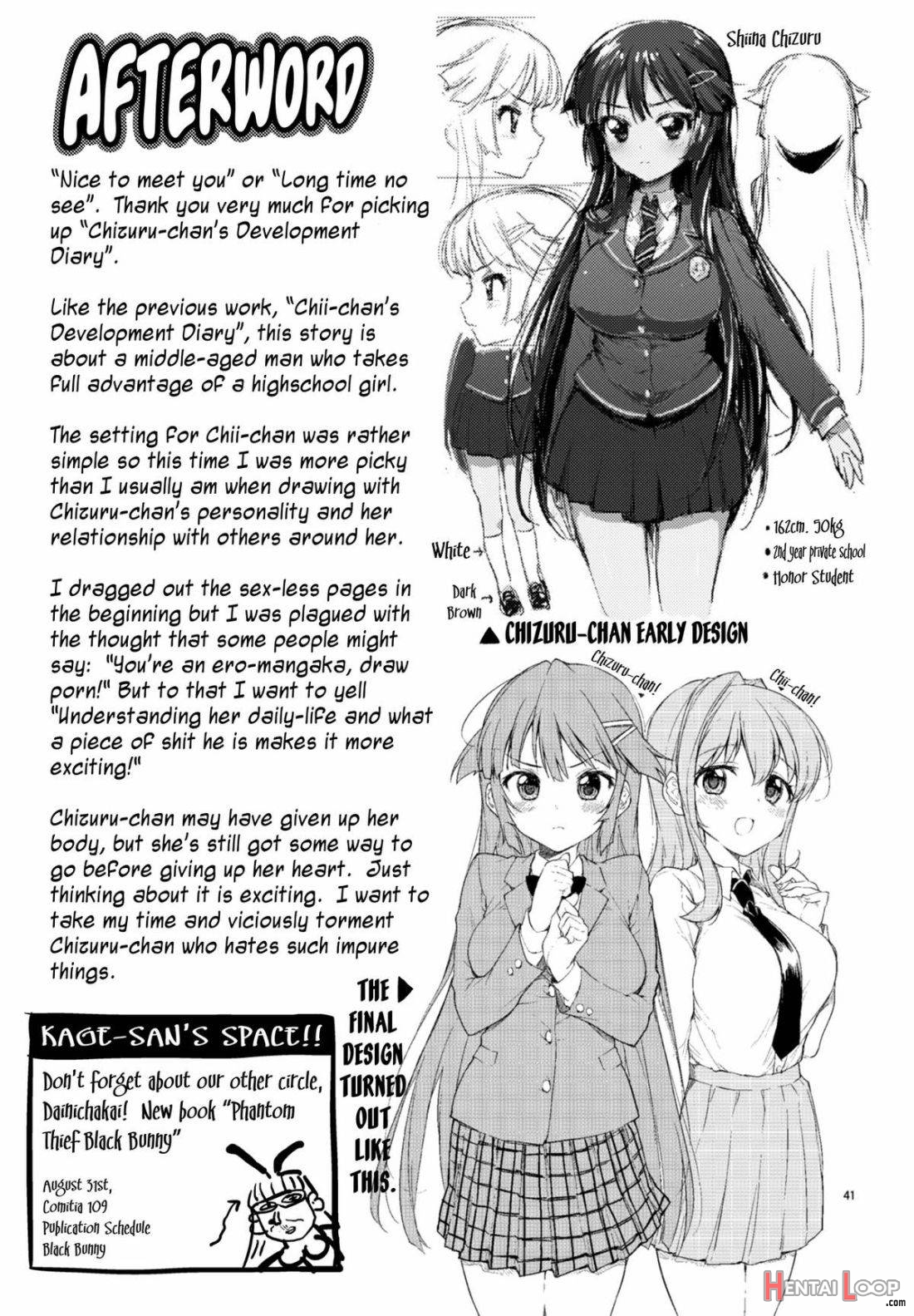 Chizuru-chan Kaihatsu Nikki page 40