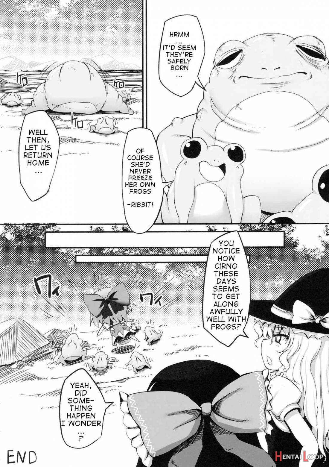 Cirno Dai Pinch! ~Kaeru no Fukushuu Hen~ page 25