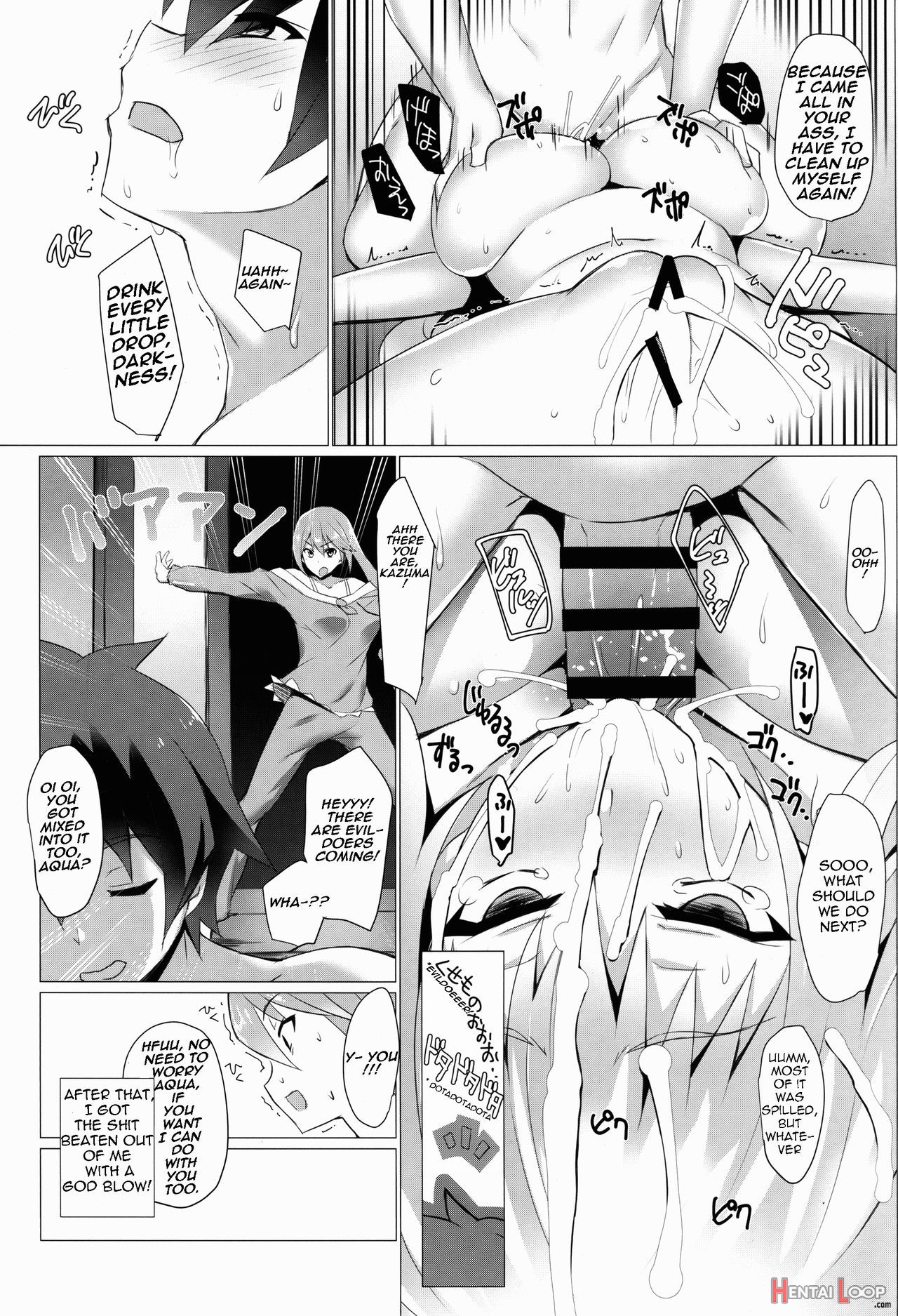 Darkness-san Ni Senaka O Nagashite Morau Hon. page 15