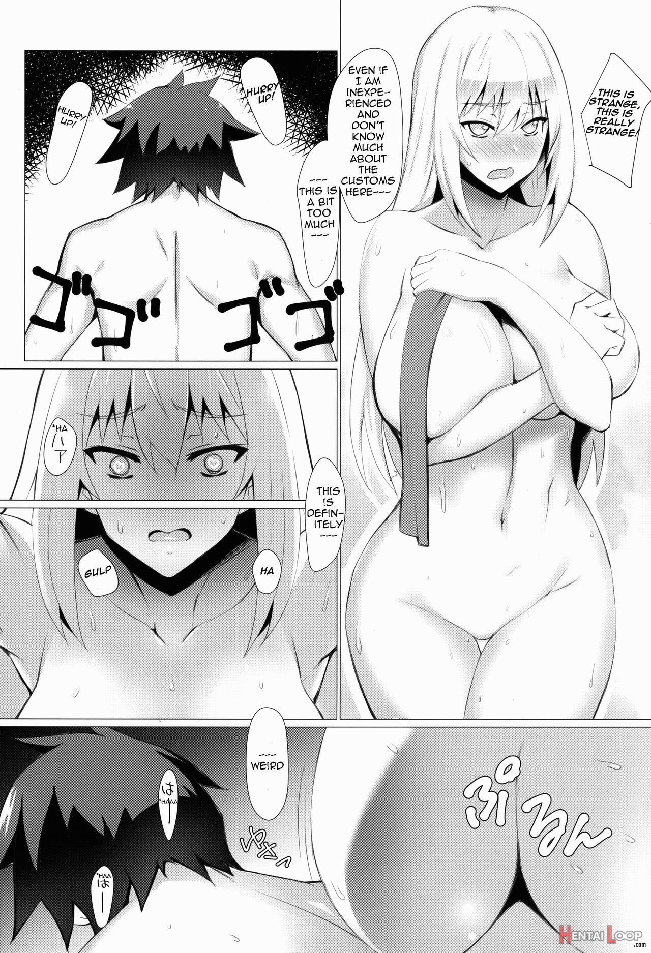 Darkness-san Ni Senaka O Nagashite Morau Hon. page 5