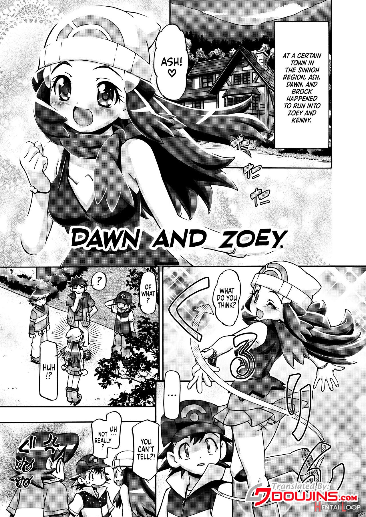 Dawn And Zoey page 1