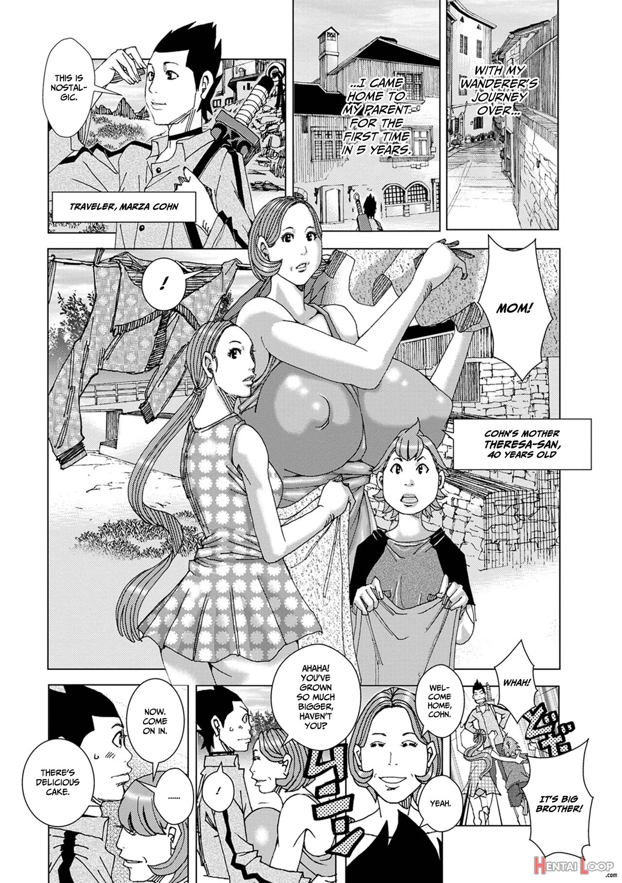 Double Mother 3 ~gibo To Jitsubo O Nakadashi Haramase~ page 1