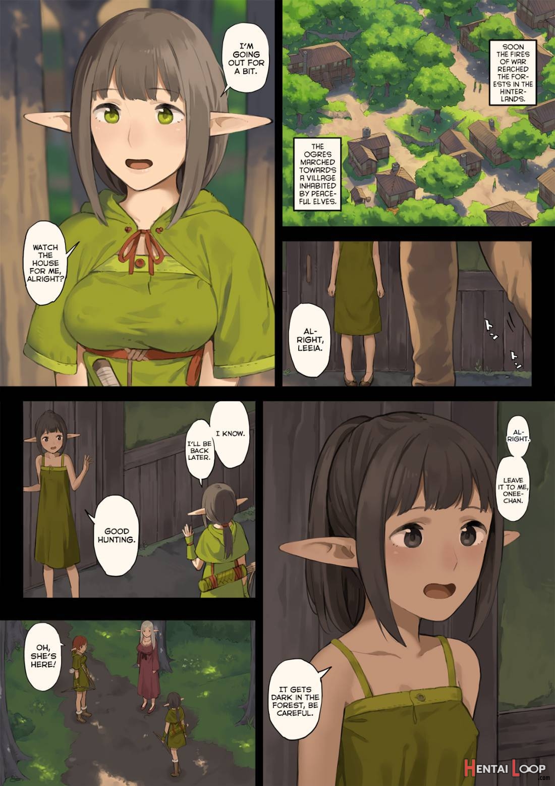 Elf no Sato to Ogre Gun page 4