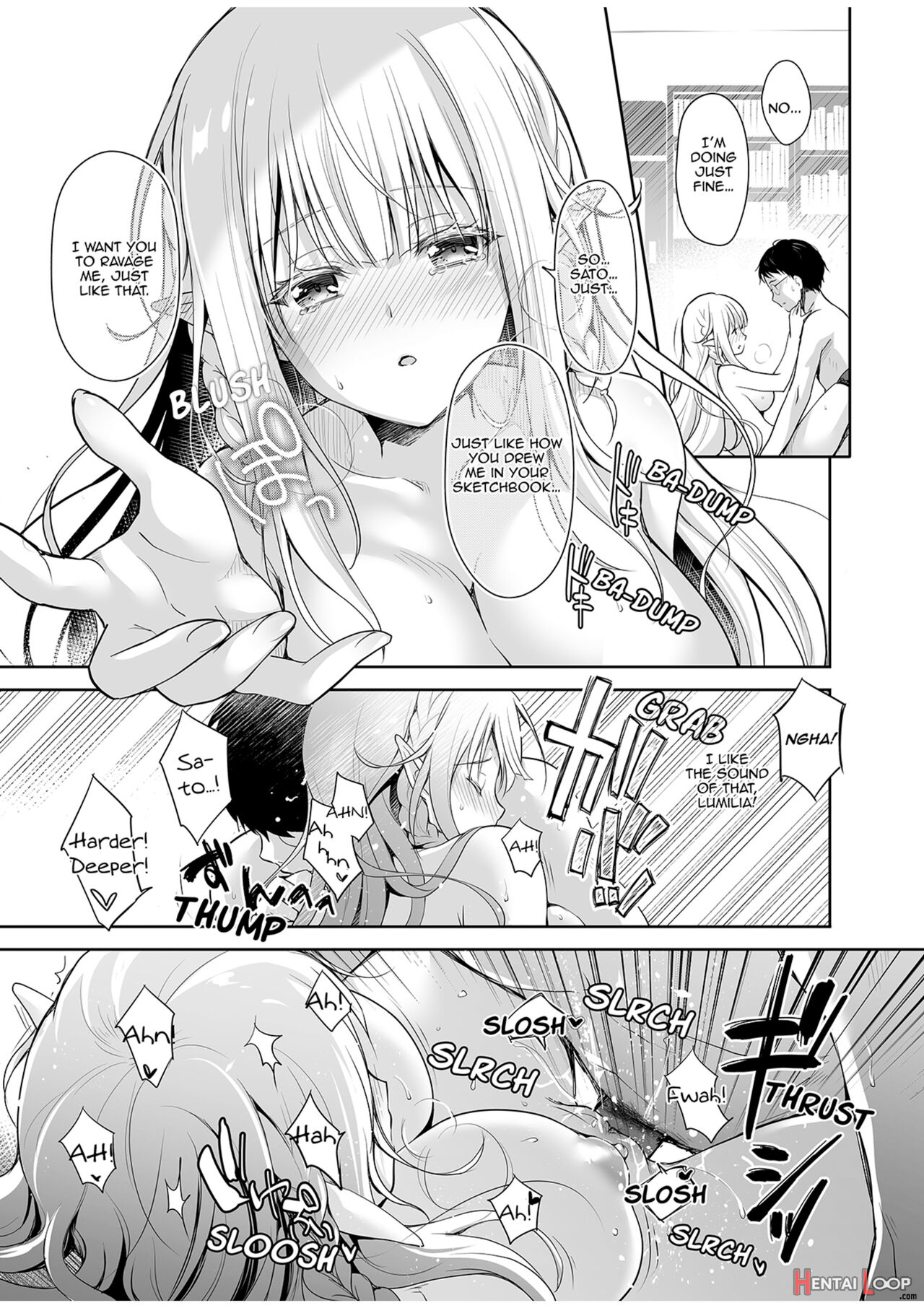 Elf Princess Of The Otaku Club page 23