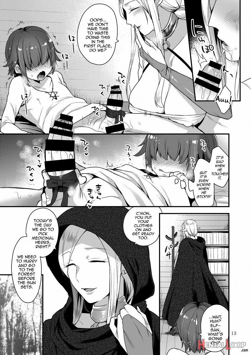 Elf-san Wa Ijiwaru. page 13