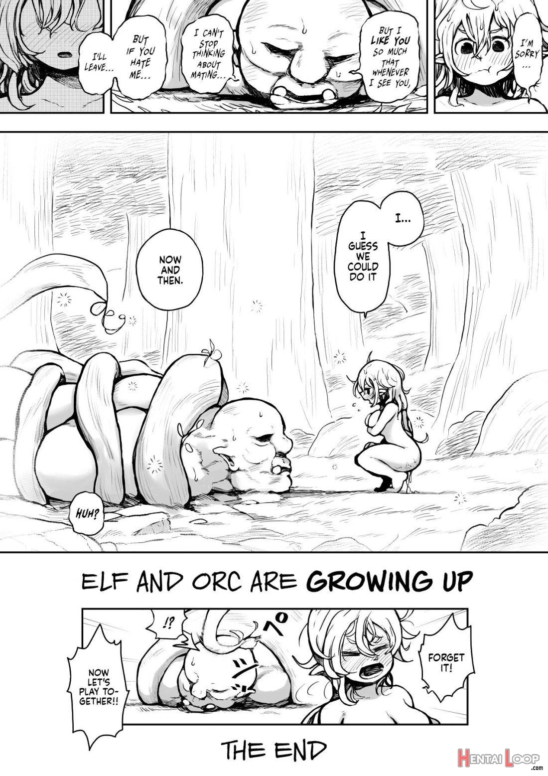 Elf to Orc no Otoshigoro page 22