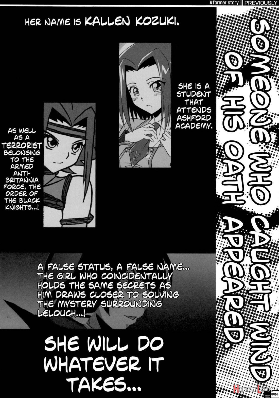 Ero Terrorist Kallen no Kokuhaku Daisakusen page 3