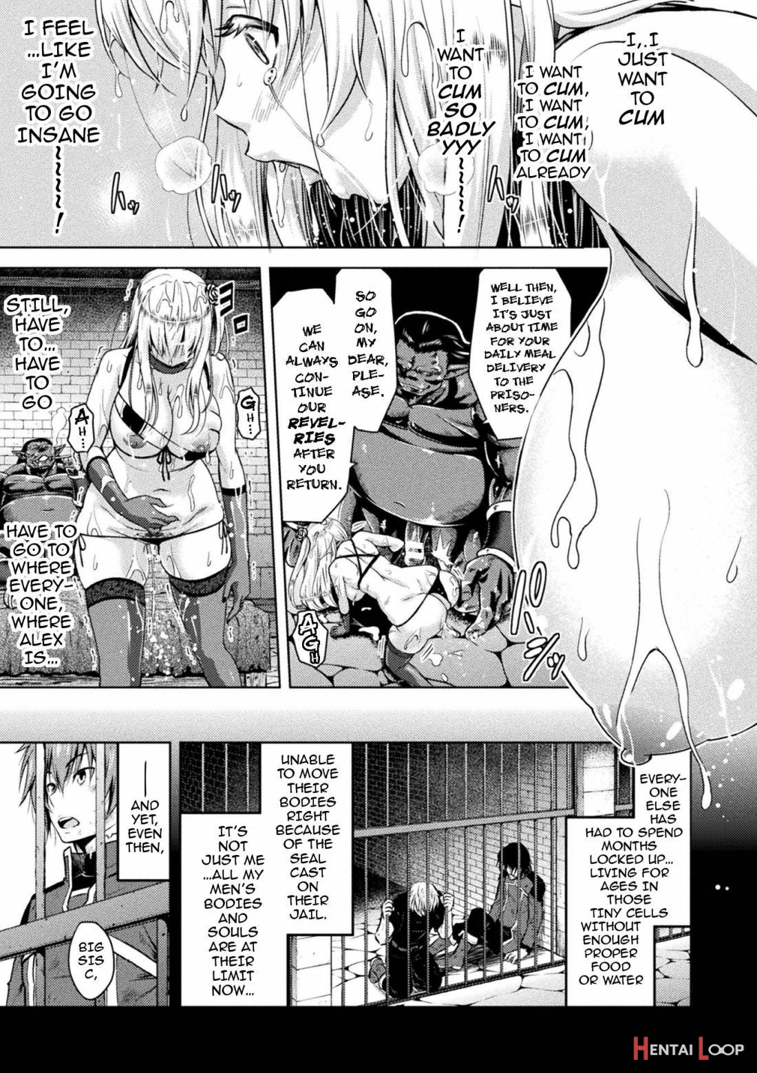 Erona ~Orc no Inmon ni Okasareta Onna Kishi no Matsuro~ page 56