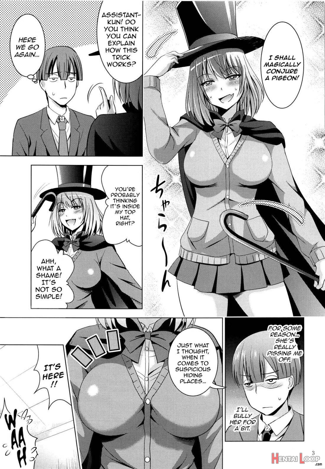 Erotic Magic Tricks with Tejina-Senpai page 2