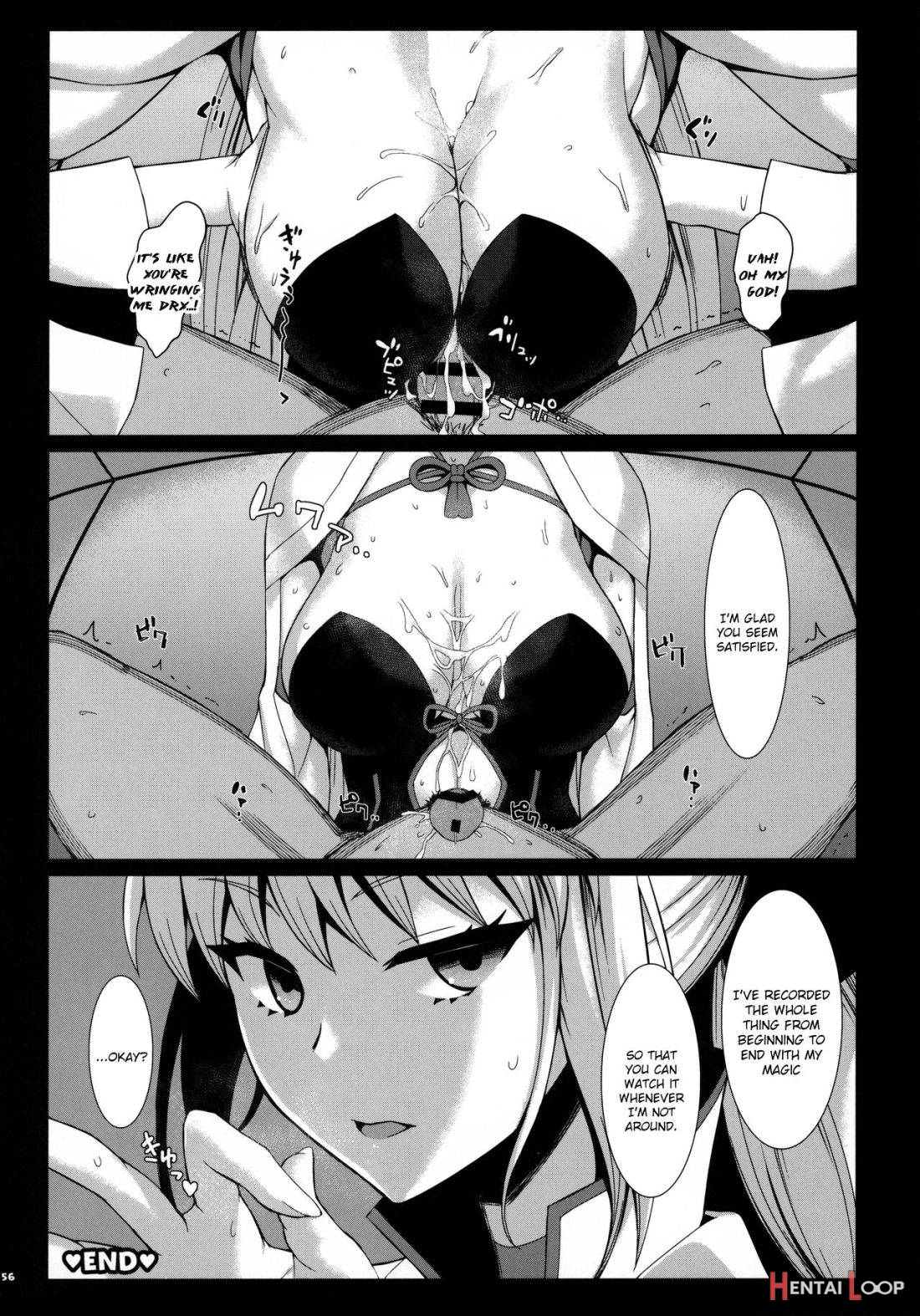 FGO Paizuri Goudou 2 ~Eirei Nyuukyou Ryouiki Zuridea le Fay~ page 157