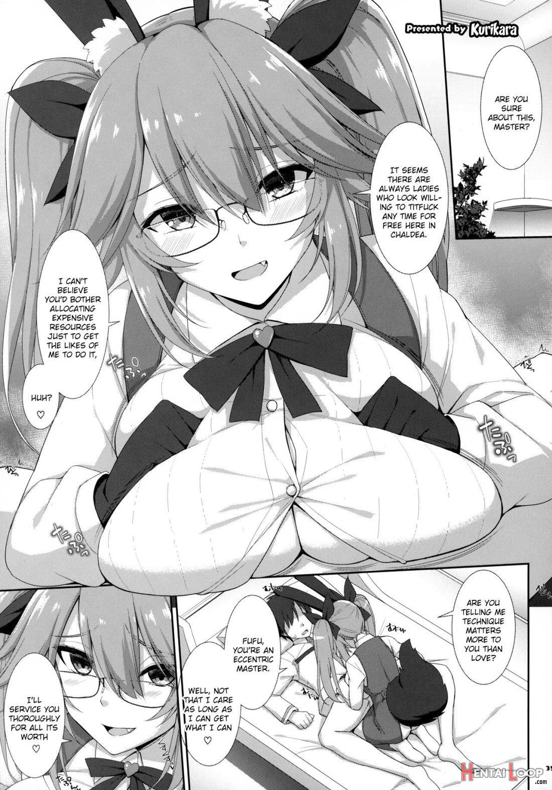 FGO Paizuri Goudou 2 ~Eirei Nyuukyou Ryouiki Zuridea le Fay~ page 36