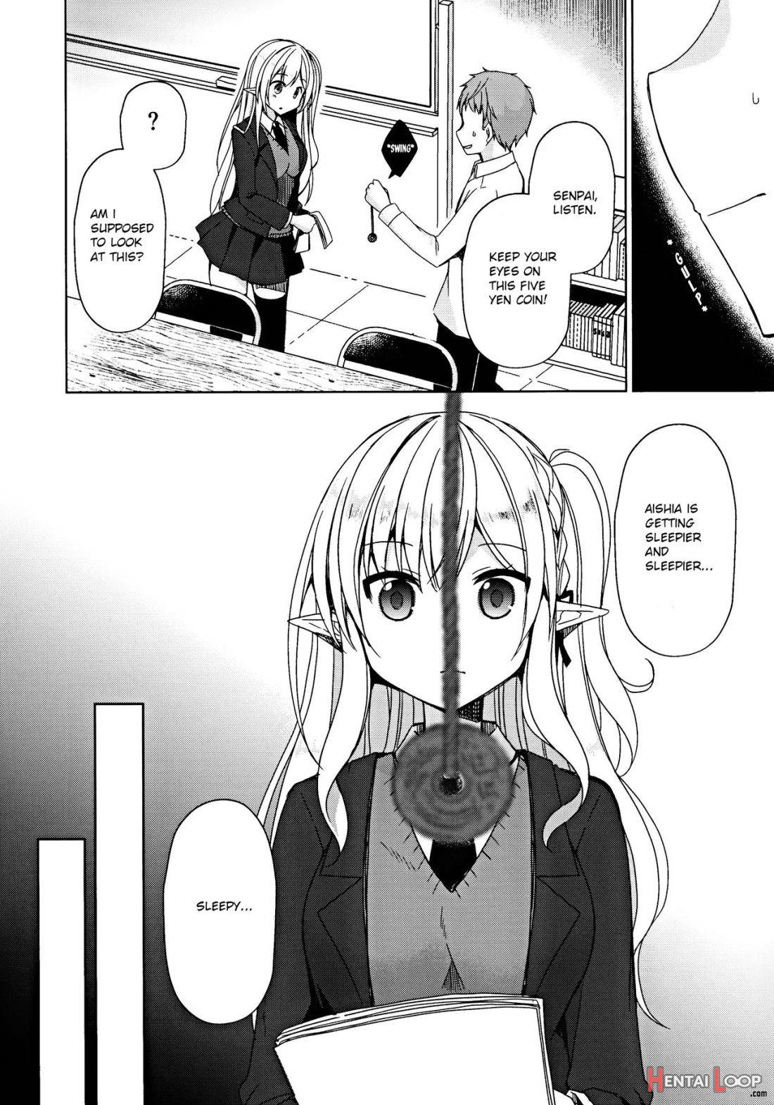 Fujun Ishu Kouyuu Ore to Elf Senpai no Love Love Saimin Seikatsu page 5