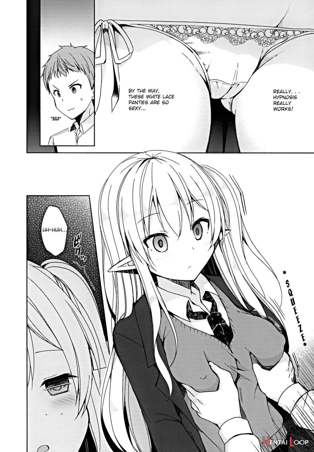 Fujun Ishu Kouyuu Ore to Elf Senpai no Love Love Saimin Seikatsu page 7