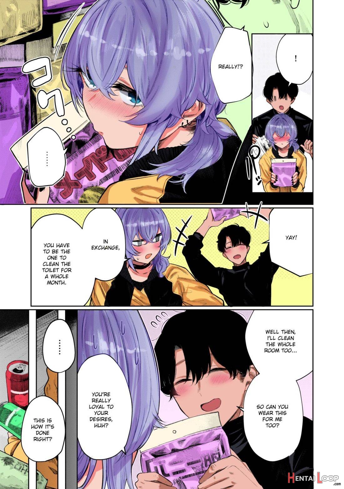 Furyouppoi Kanojo to Daradara Cosplay kusu. – Colorized page 6