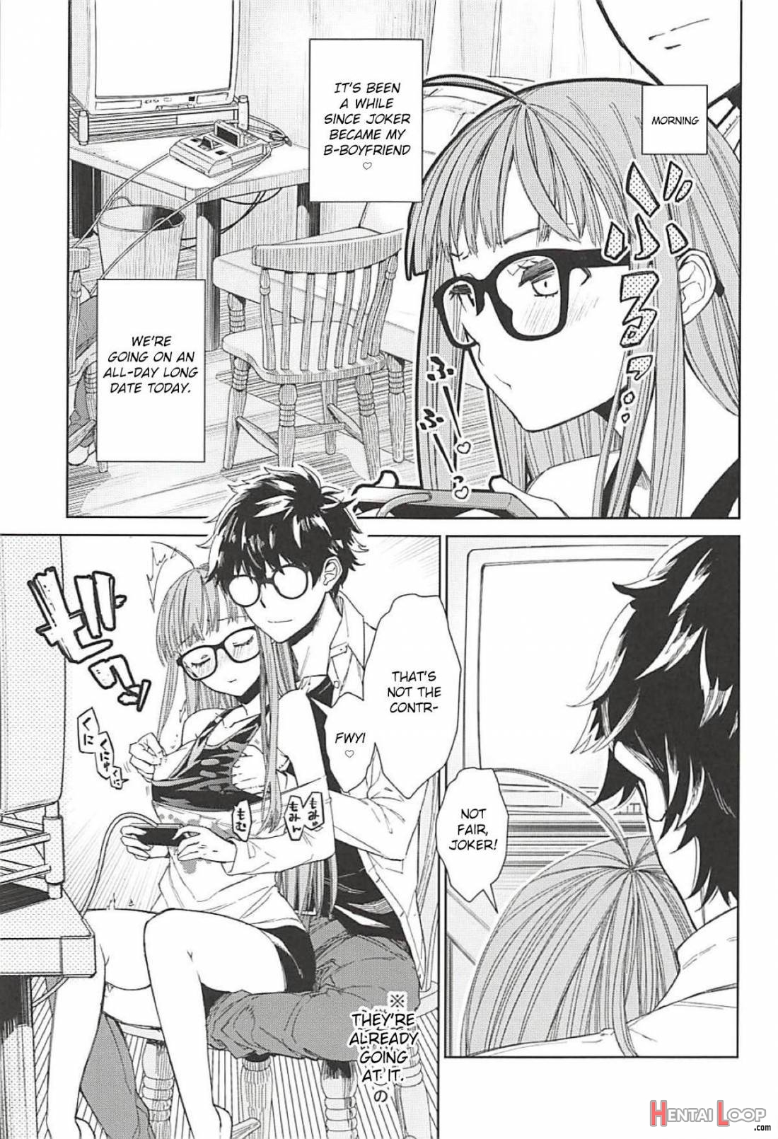 Futaba to Kareshi no Ecchi na Ichinichi page 2