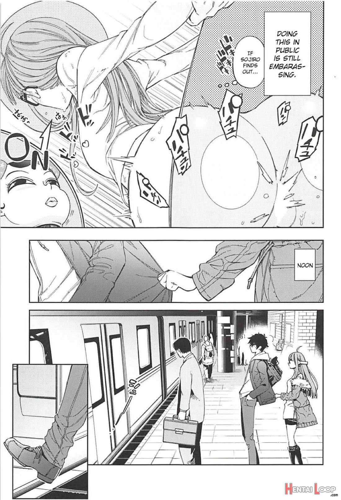 Futaba to Kareshi no Ecchi na Ichinichi page 4
