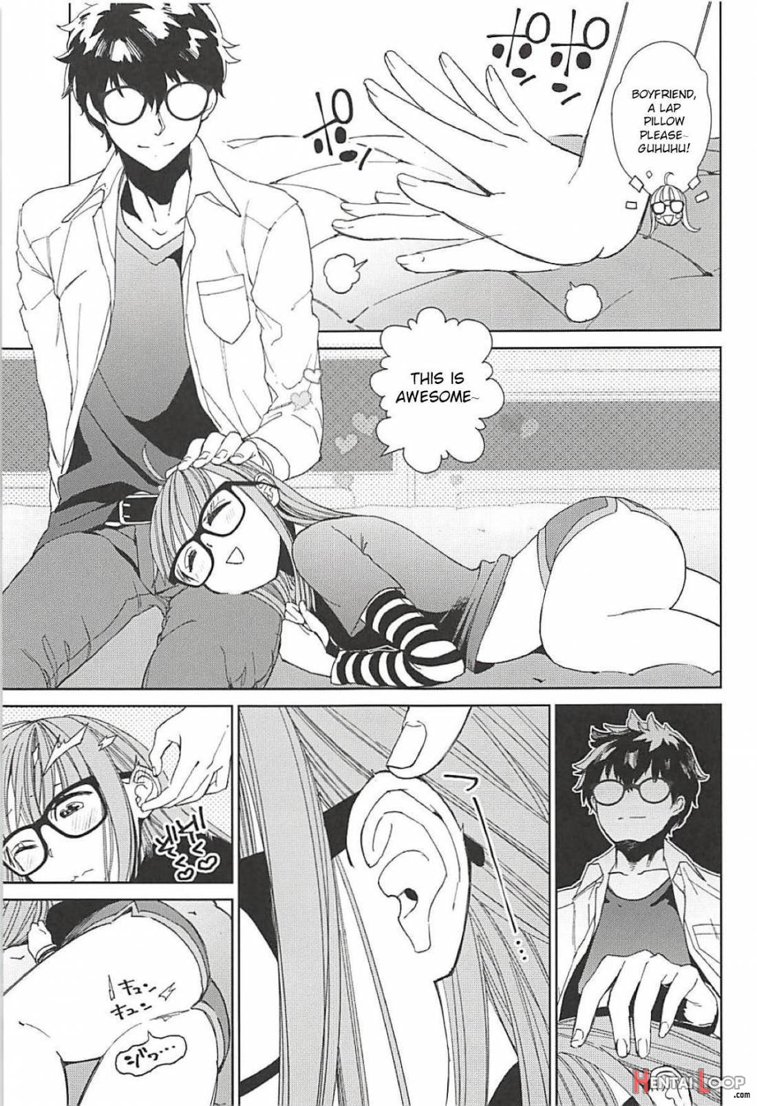 Futaba to Kareshi no Ecchi na Ichinichi page 8