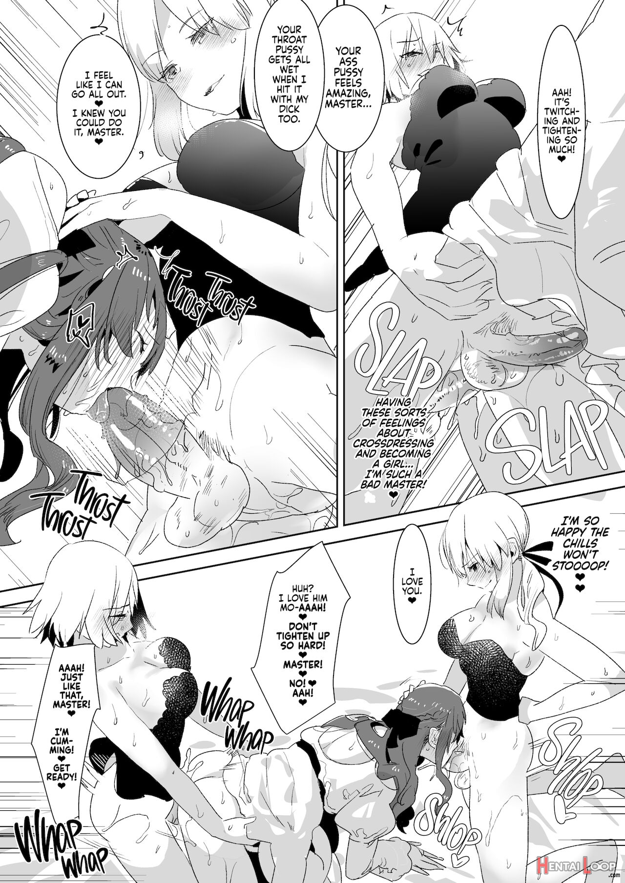 Futanari Alter-tachi Ni Josou Shita Ore Ga Okasareru Hanashi page 21