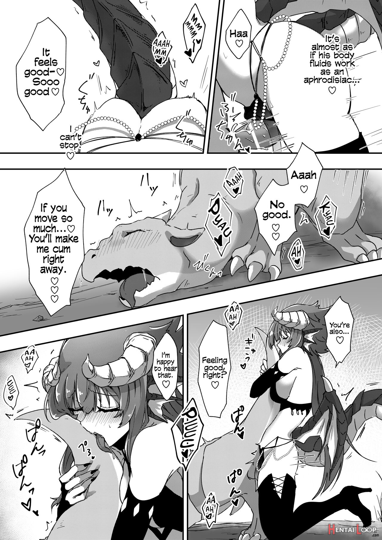 Futanari Dragon-chan Will Teach You page 16