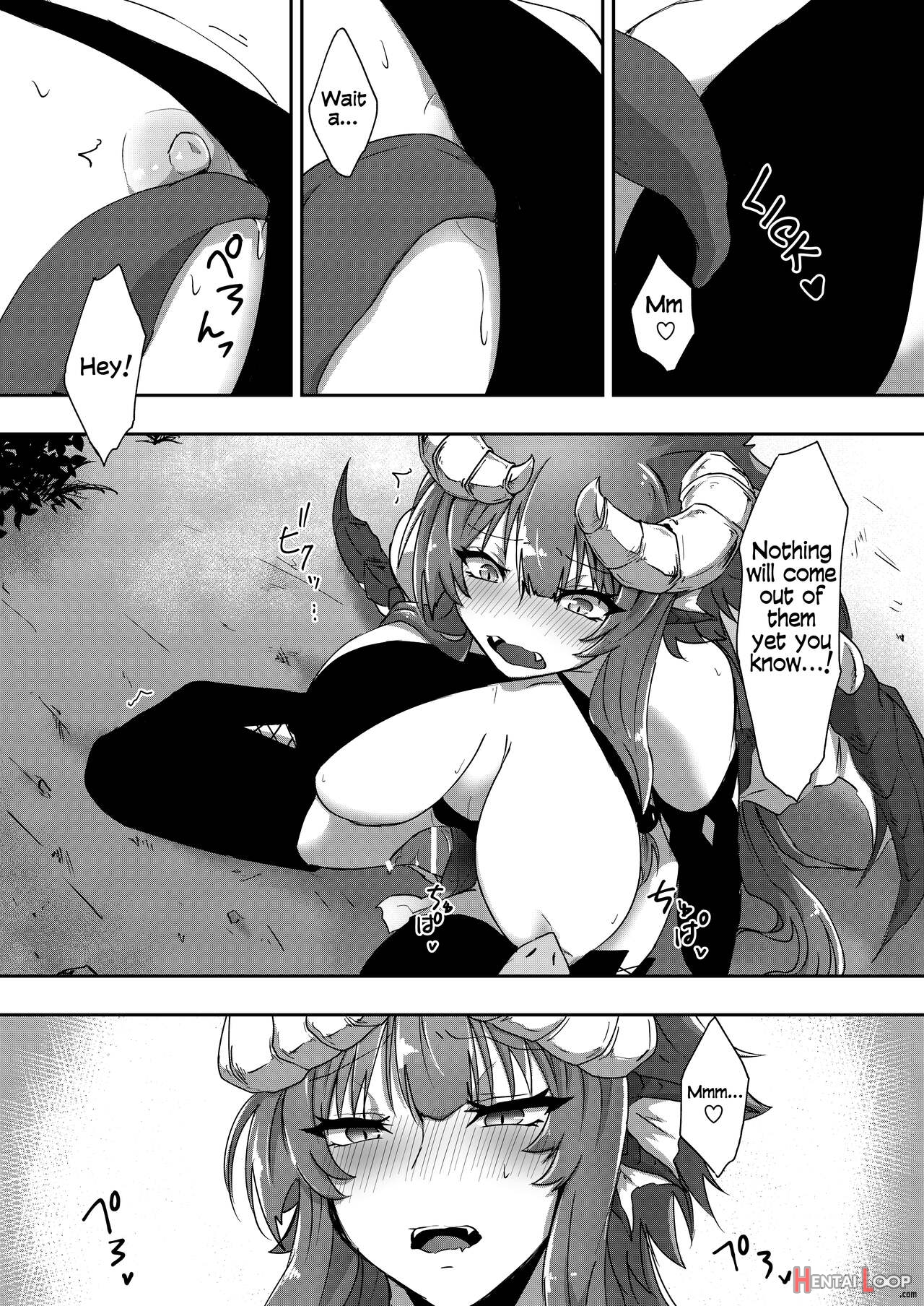 Futanari Dragon-chan Will Teach You page 19