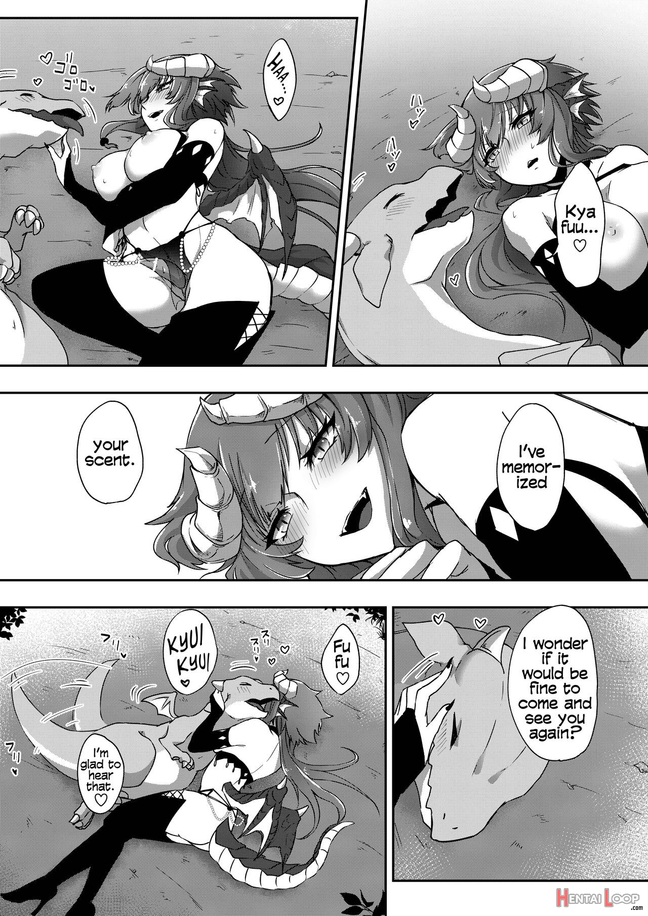 Futanari Dragon-chan Will Teach You page 26