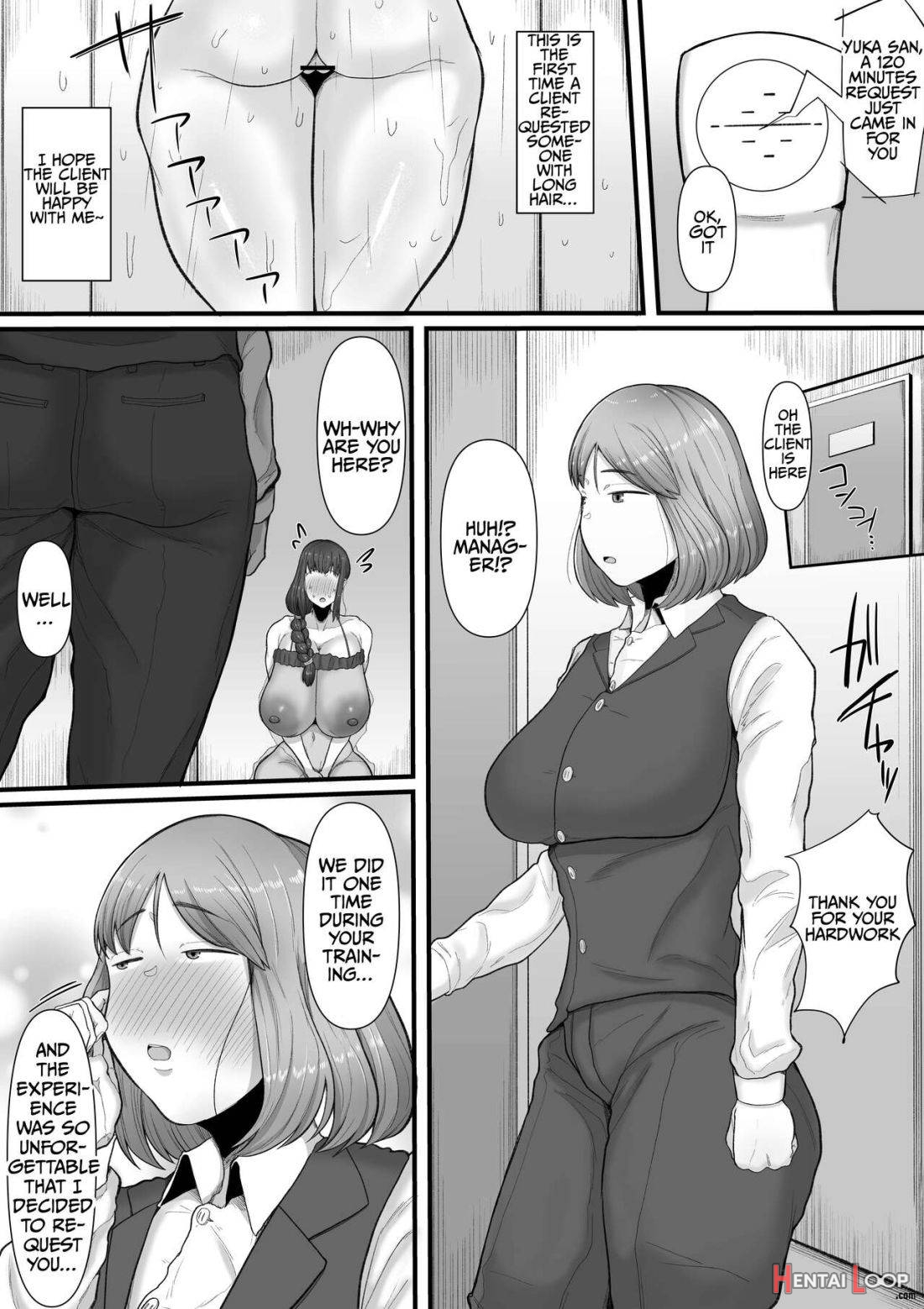 Futanari Hitodzuma nā Ashita Kara Fūzoku de Hataraite Kurenai ka Fūzoku Ochi page 25