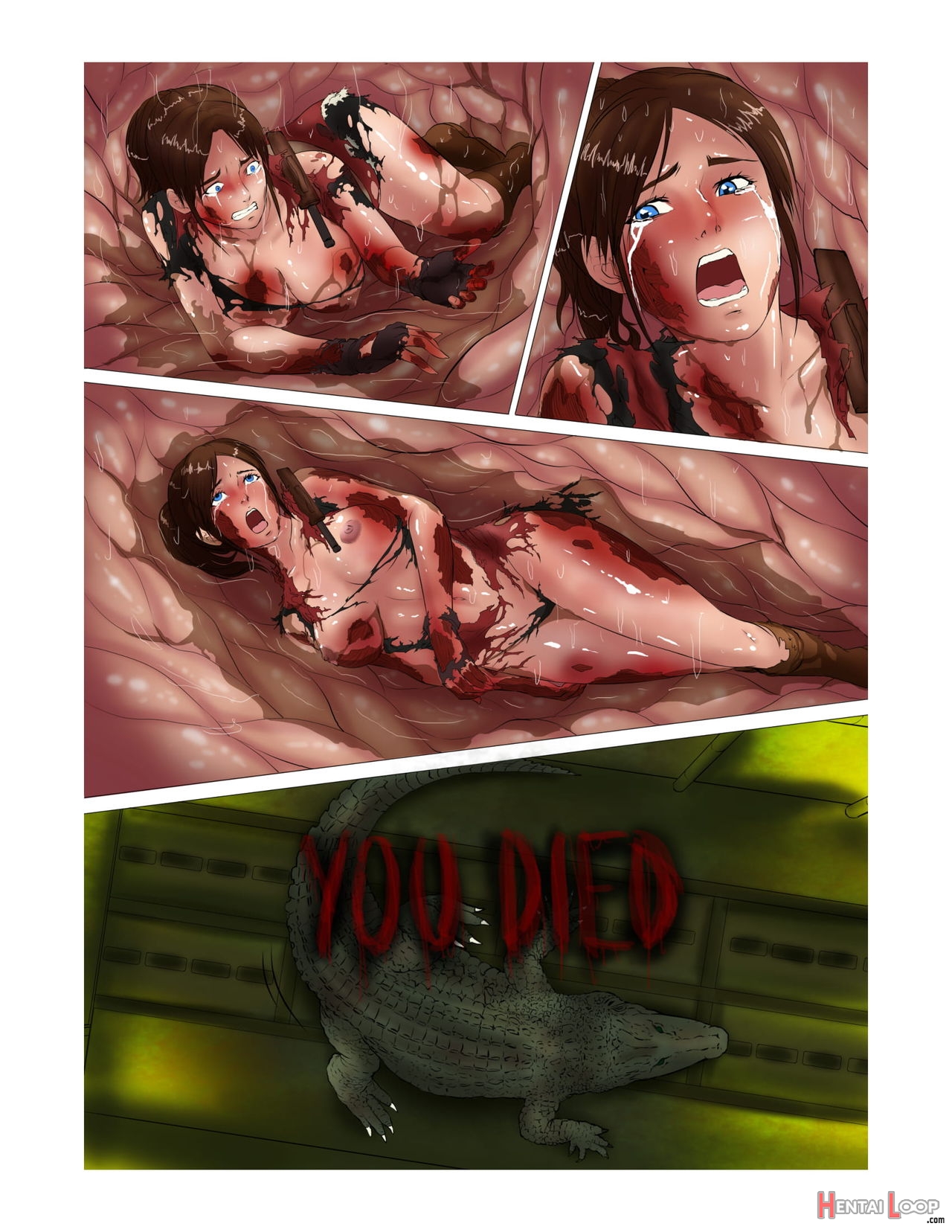 Game Over: Claire Redfield page 5