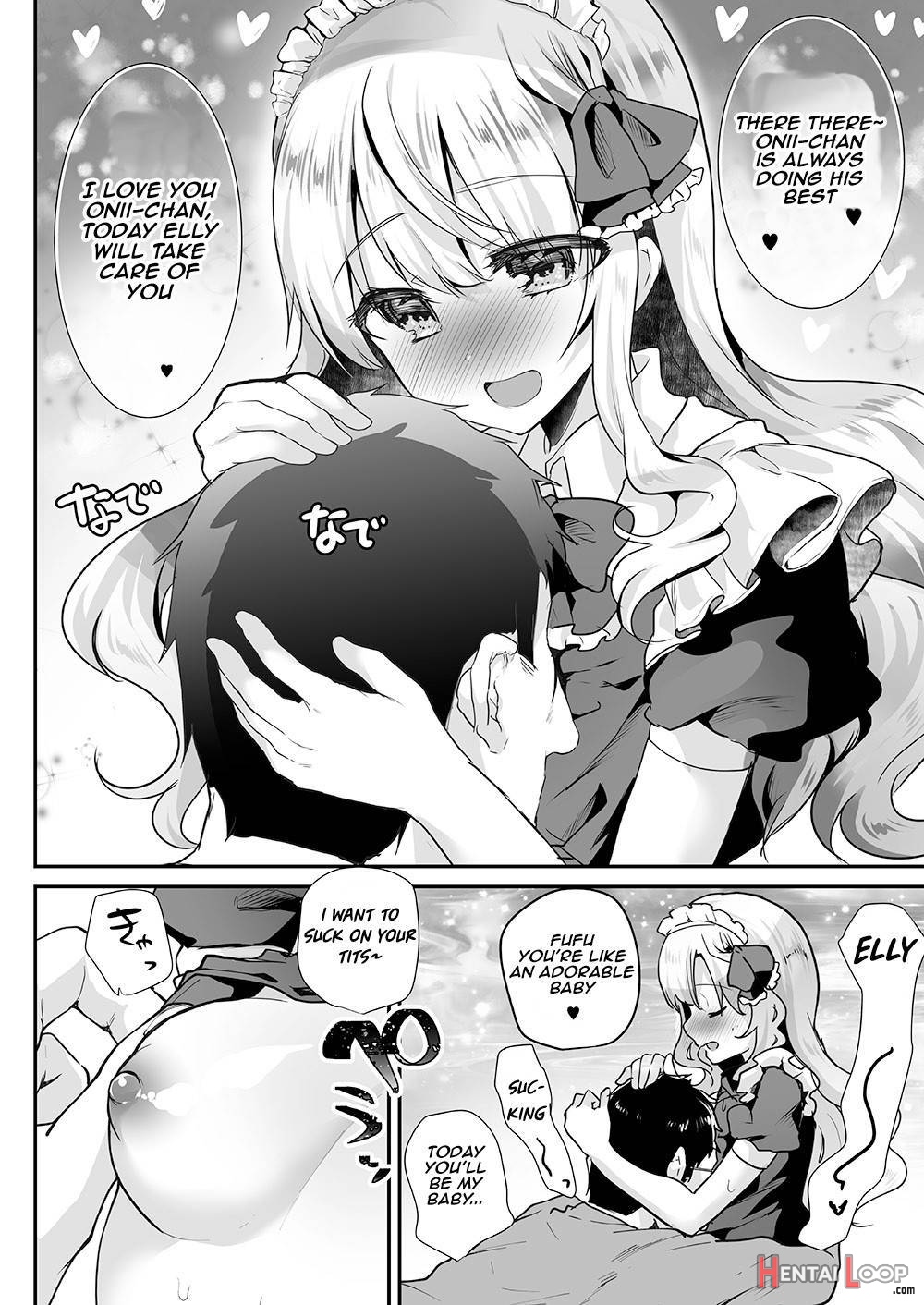 Gimai Elly-chan to Love Love Cosplay H page 15