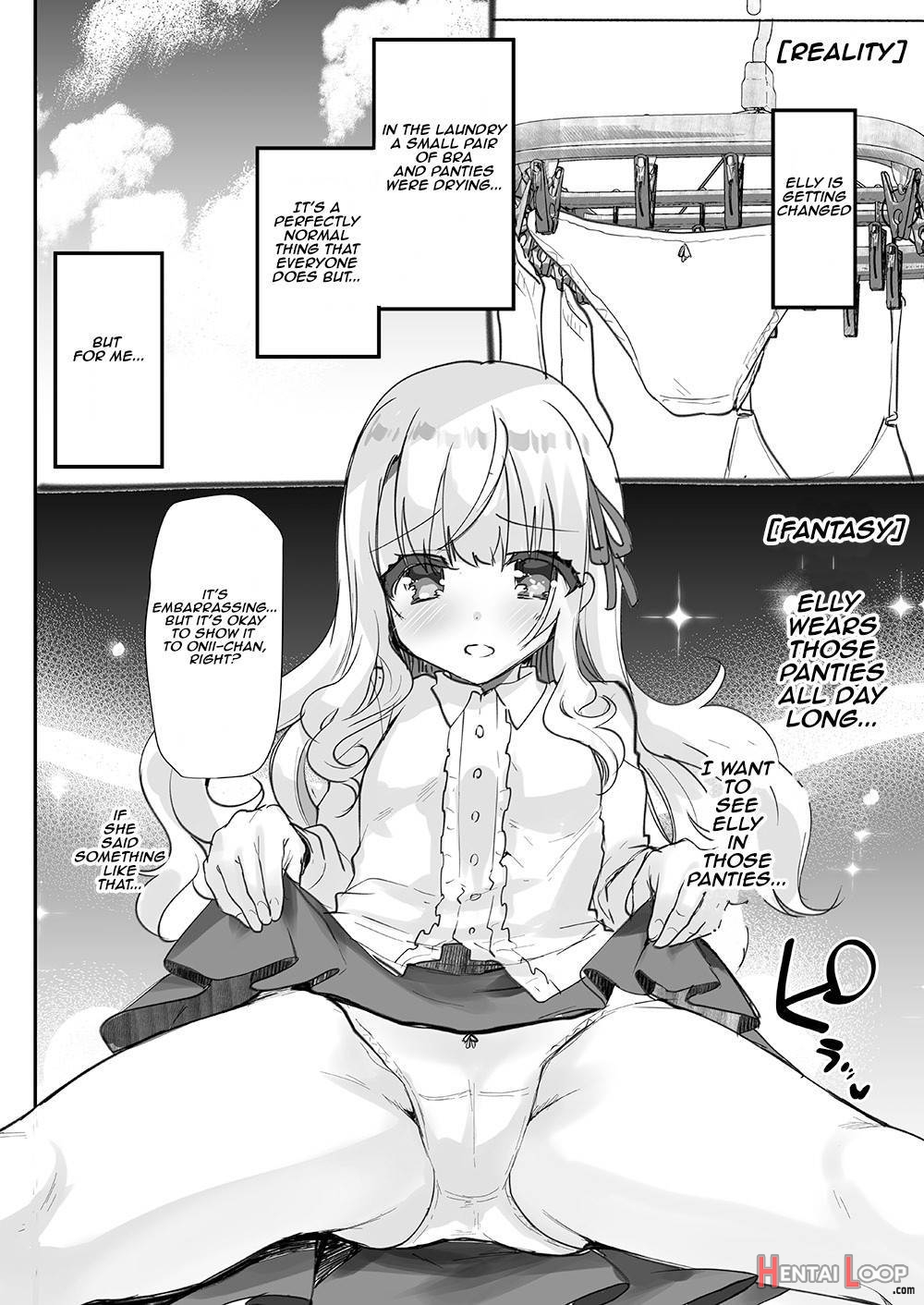 Gimai Elly-chan to Love Love Cosplay H page 6