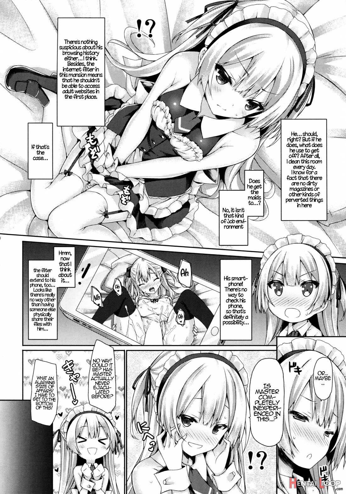 Ginpatsu + Maid Hatsutaiken ÷ Ecchi = Daisuki! page 6