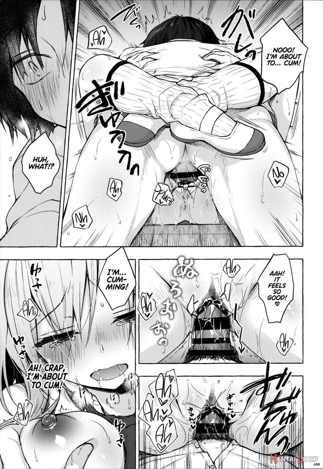 Gyaru Yuina-chan to Ecchi -Kataomoi no Kanojo ga Boku ni Sekimen!? page 16