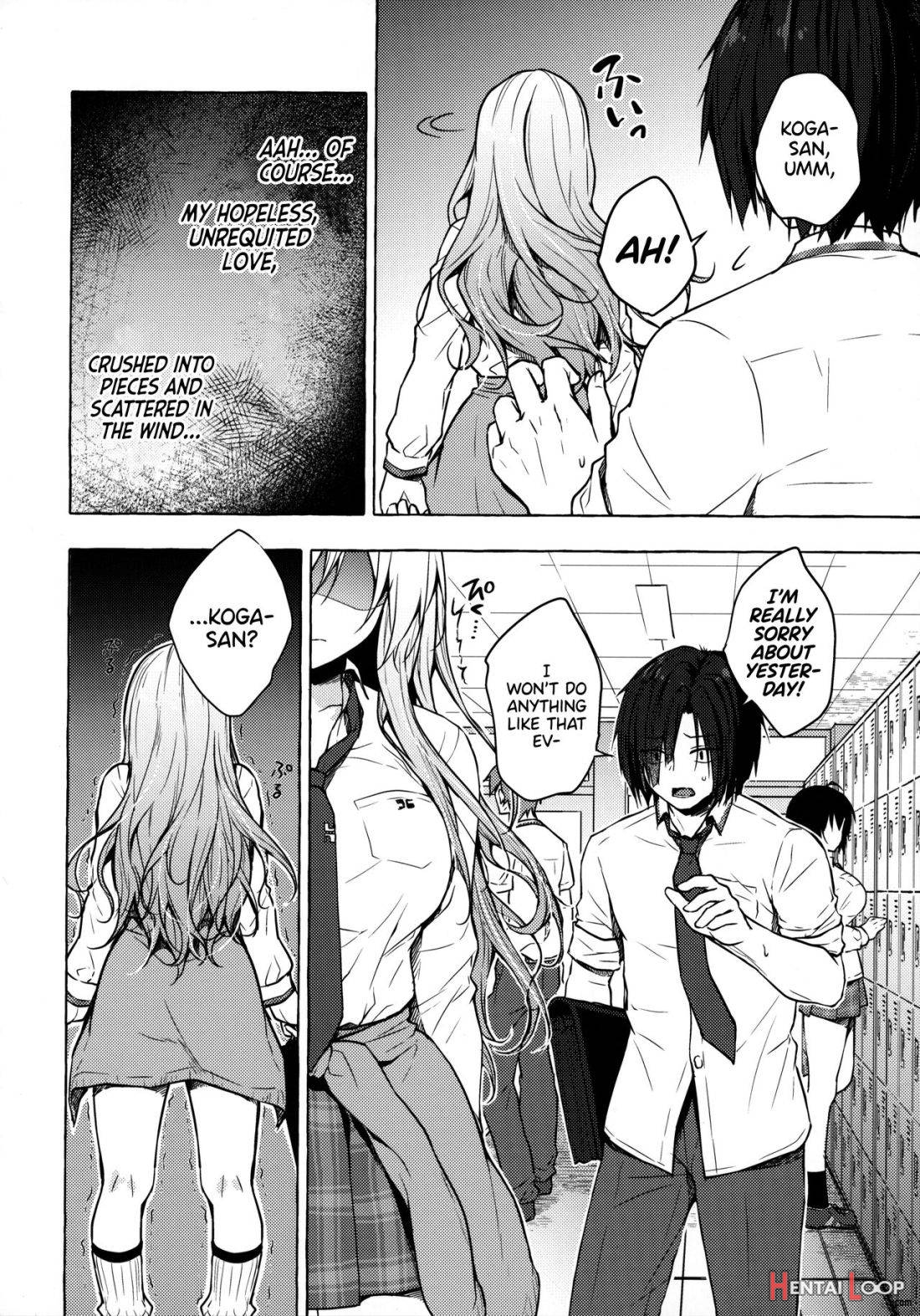 Gyaru Yuina-chan to Ecchi -Kataomoi no Kanojo ga Boku ni Sekimen!? page 22